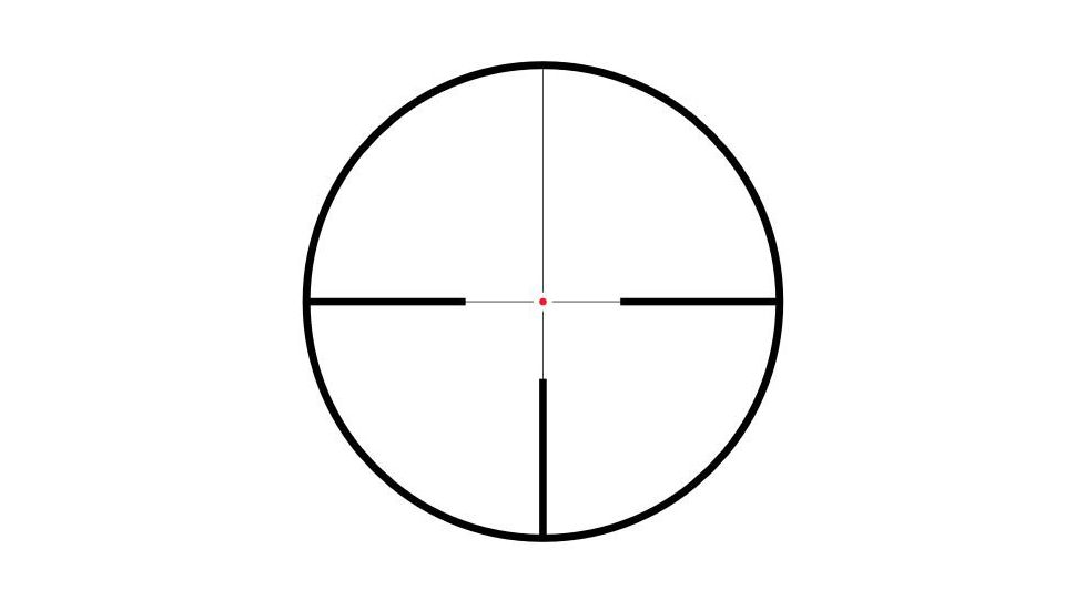 Hawke Sport Optics Vantage WA 30mm 3-12x56 IR L4a Rifle Scope, Black, 14275