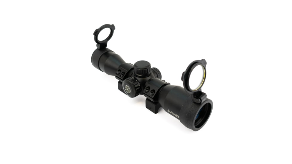 Hawke Sport Optics XB 3x32 SR IR Crossbow Scope w/Rings, Black, 12212