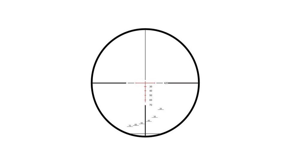 Hawke Sport Optics XB 3x32 SR IR Crossbow Scope w/Rings, Black, 12212