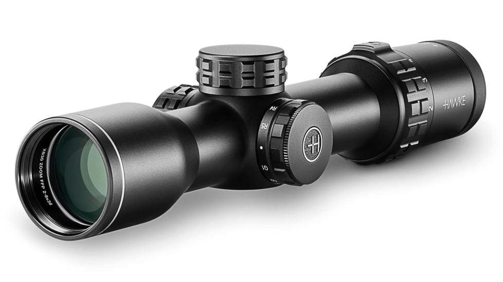 Hawke Sport Optics XB Zoom Crossbow Scope XB30 FFP 2-8x36 380-420 fps, Black, 12320