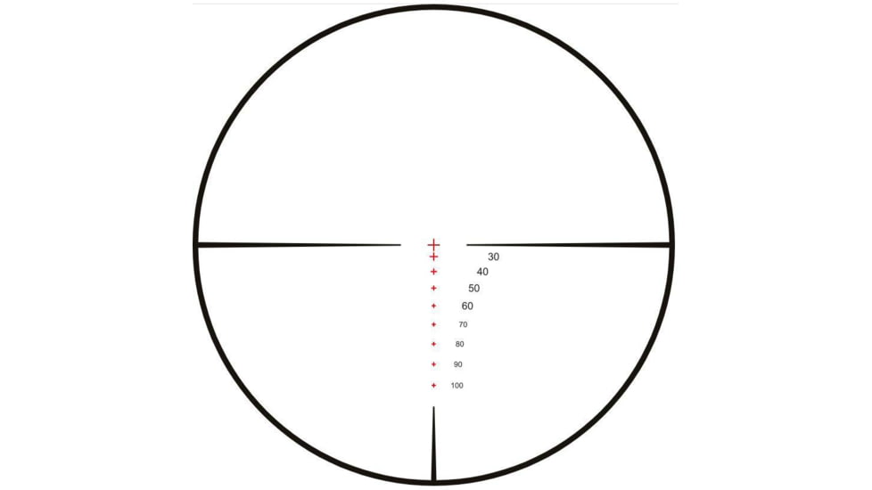 Hawke Sport Optics XB30 2-7x32mm Crossbow Sights, XB30 Compact SR, 1/2 MOA, Low-Profile, Black, 12224