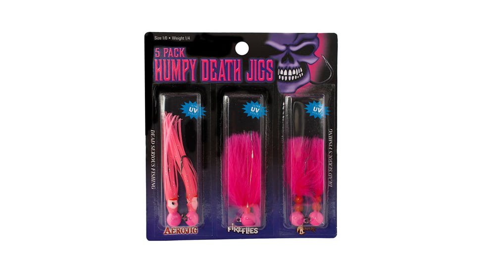 Hawken Outdoors Aerojig Humpy Death Jigs Kit - 1/4 5ct, HJK14-5