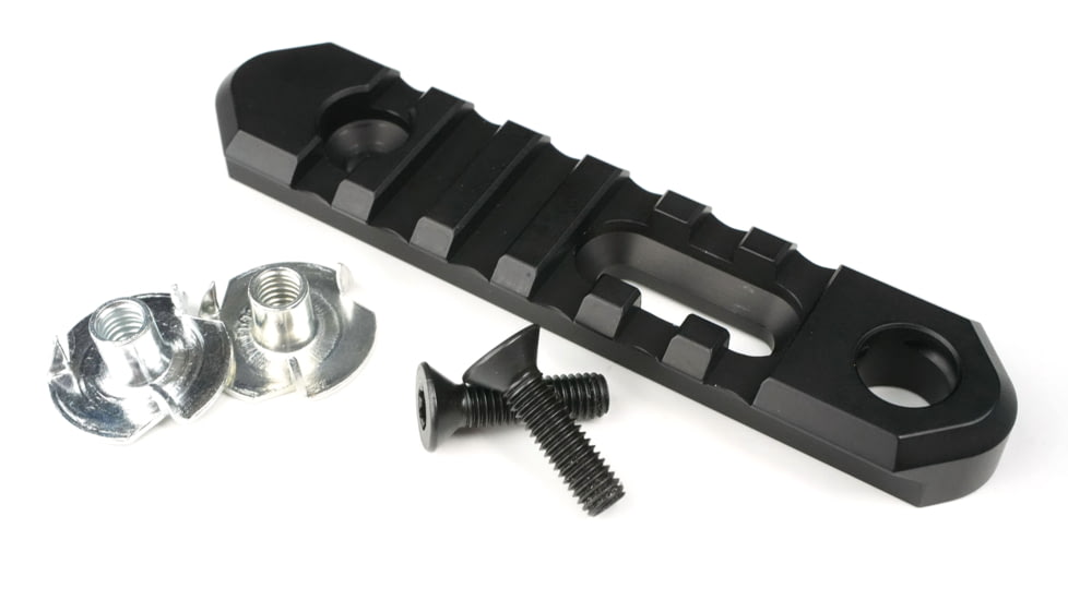 Hawkins Precision BiPod Picatinny Rail 3.7in, Black Anodized, 3.7in, 200-0002