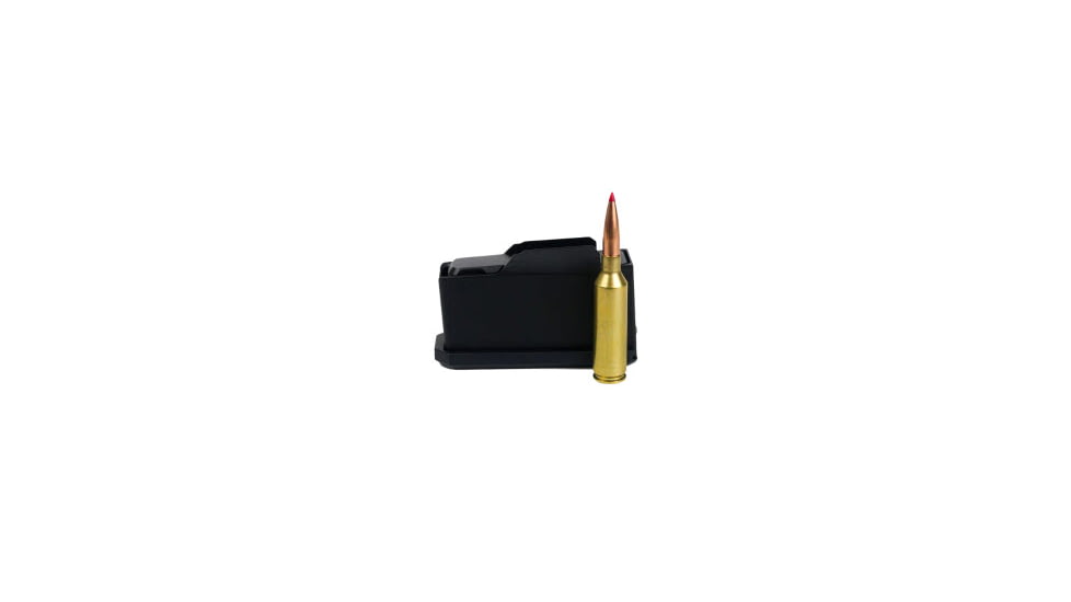 Hawkins Precision Short Action Hunter, 308/Creedmoor Extended, 4 Rounds Rifle Magazine, Black Anodized, 4, 311-1002.01E