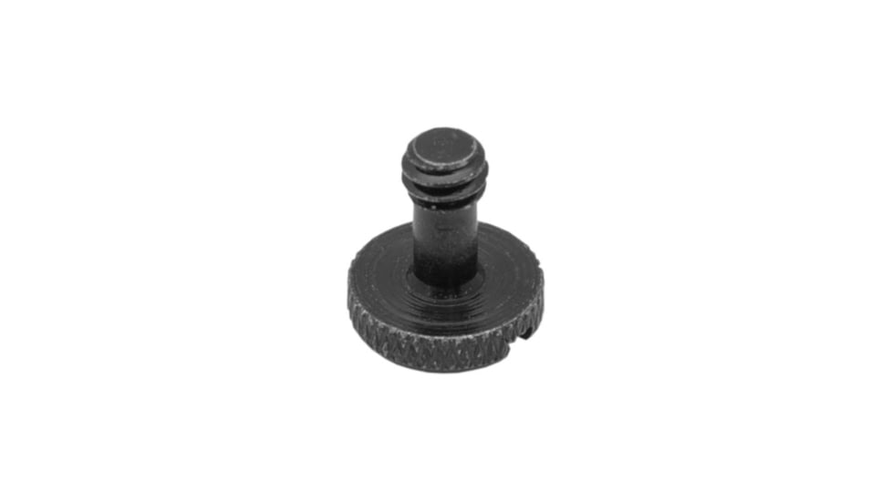 Hazard 4 1/4in-20 Knurled Slotted Camera Mount Screw, Black, One Size, ACS-Q20-BLK