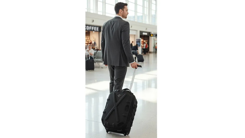 Hazard 4 Airstrike Hardshell Digi-Photo Roller, Black, One Size, LUG-ASTK-BLK