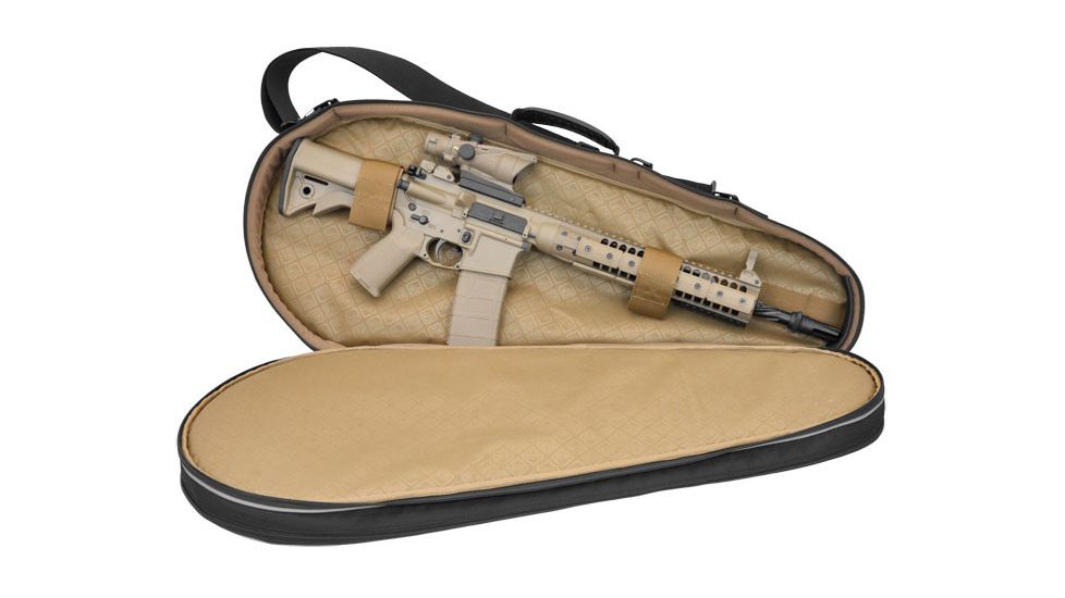 Hazard 4 Civilian Lab, Tennis Racket-style Padded Rifle Case, Black, CL-DRP-BLK