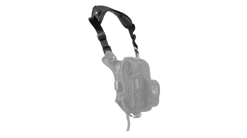 Hazard 4 Covert Anatomic RG Padded Shoulder Harness,Black CVT-RG-ANAT