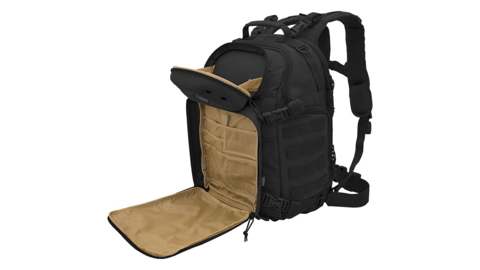 Hazard 4 Drawbridge Daypack, 25 Liters, Black, One Size, BKP-DBG-BLK