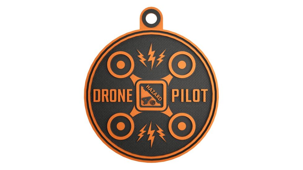 Hazard 4 Drone Pilot Patch, Orange, PAT-DPL-ORG