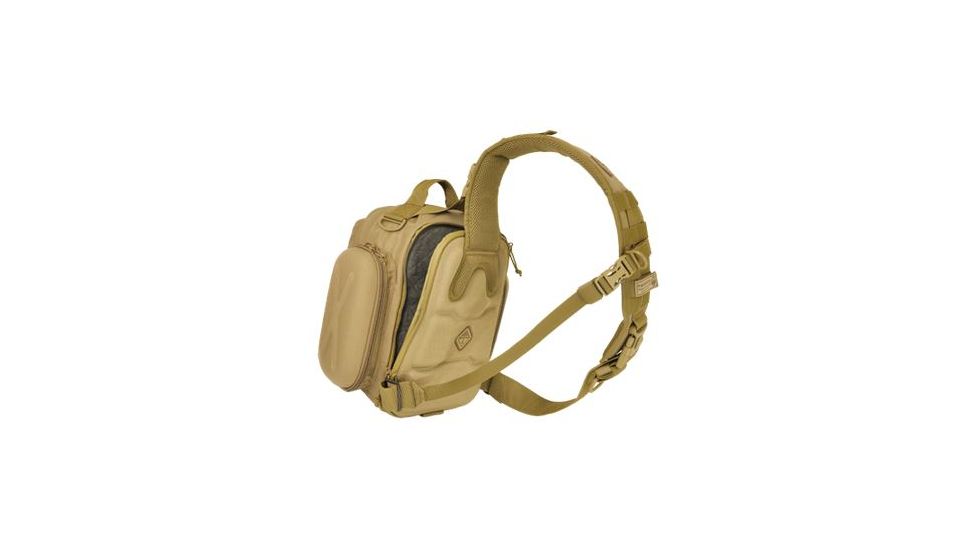 Hazard 4 Evac Holmes Lumbar/Chest Sling Bag with Side Shells, Coyote, EVC-HOLM-CYT