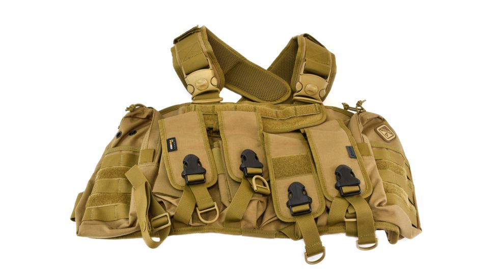 Hazard 4 Frontline Assault Chest Rig, Coyote, CHE-FTAS-CYT