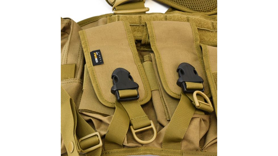Hazard 4 Frontline Assault Chest Rig, Coyote, CHE-FTAS-CYT