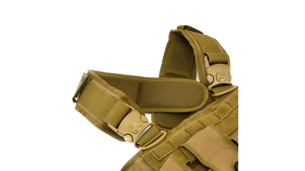 Hazard 4 Frontline Assault Chest Rig, Coyote, CHE-FTAS-CYT