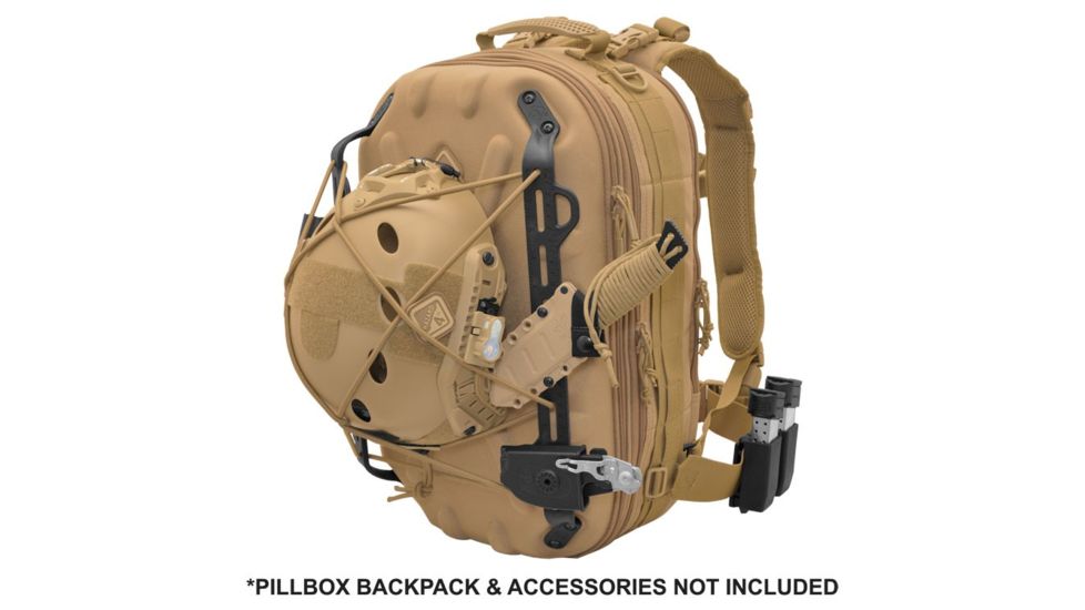 Hazard 4 HardPoint Gear Rails, Pillbox &amp; Blastwall Pack Set, Pack of 2, Black, One Size, HD-HGR-BLK