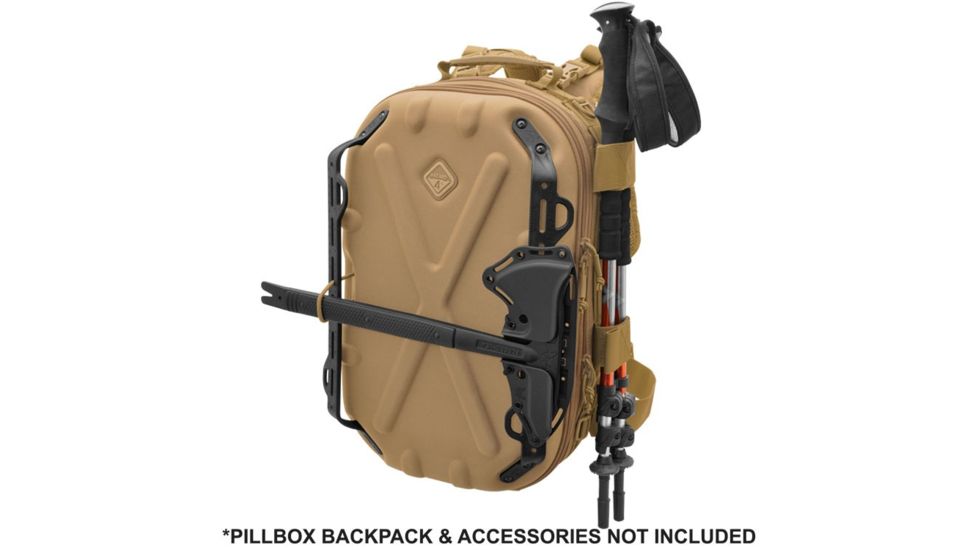 Hazard 4 HardPoint Gear Rails, Pillbox &amp; Blastwall Pack Set, Pack of 2, Black, One Size, HD-HGR-BLK