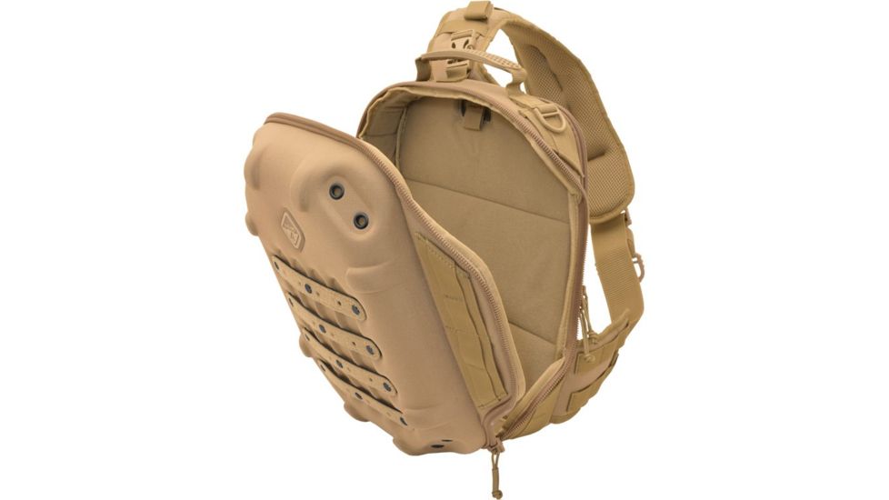 Hazard 4 Hibachi Hard Shell Sling Pack, Coyote, BS-HBC-CYT
