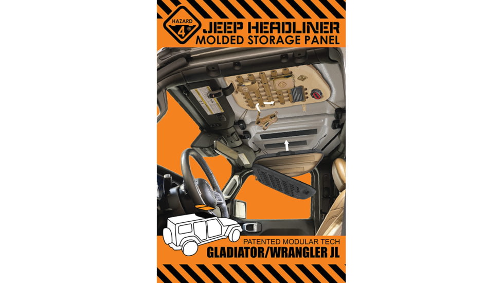 Hazard 4 MK2 Headliner Pair w/ 3M VHB, Black, AGP-3MHLP-BLK