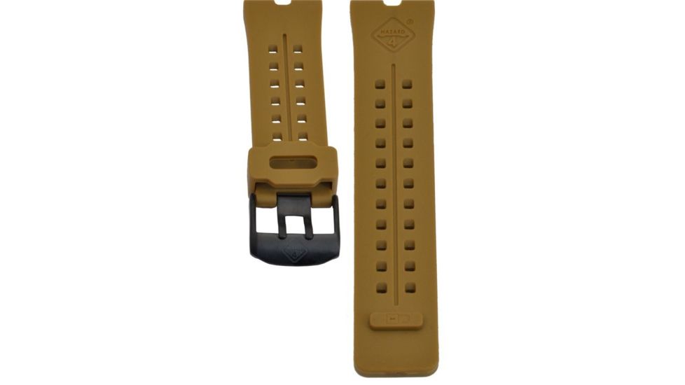 Hazard 4 Nautical TPR Watch Band, PVD Buckle, Coyote, WB-NAT24-PV-CYT