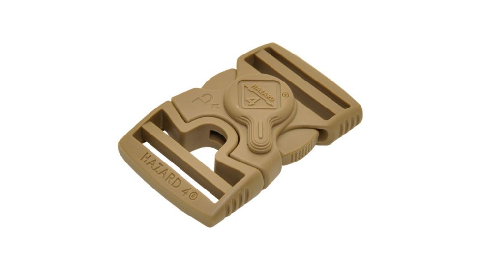 Hazard 4 Patented Rotor Locking Buckle, Coyote, OS ACS-RTO-CYT