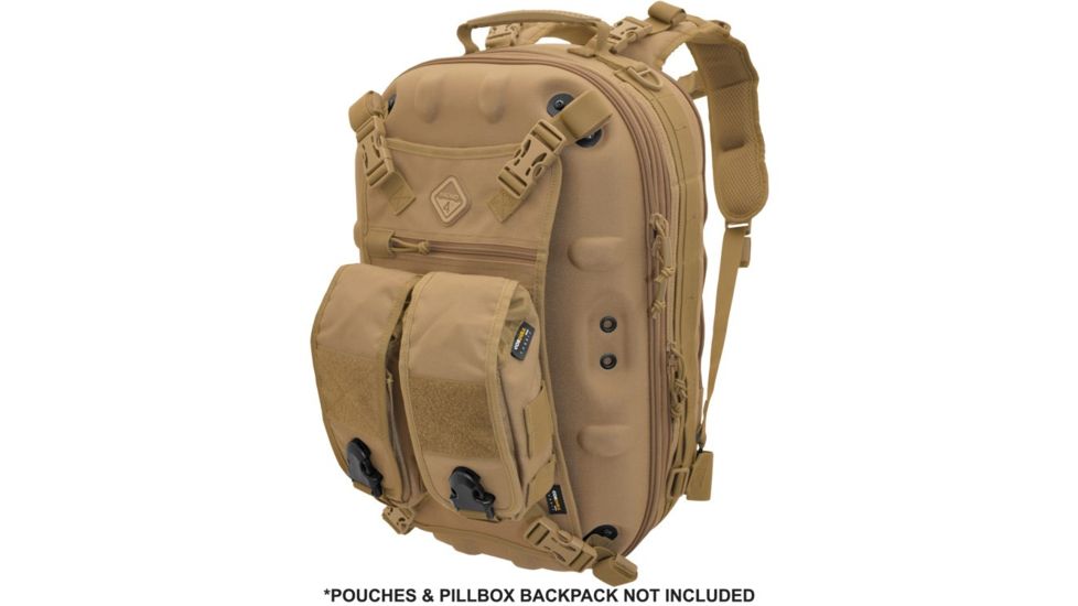 Hazard 4 Pillbox Beavertail Molle Cargo Panel, Coyote, ACS-BTL-CYT
