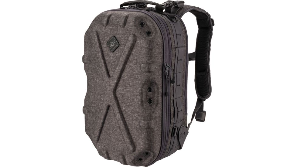 Hazard 4 Pillbox Hardshell Backpack, Gray, BKP-PBX-GRY