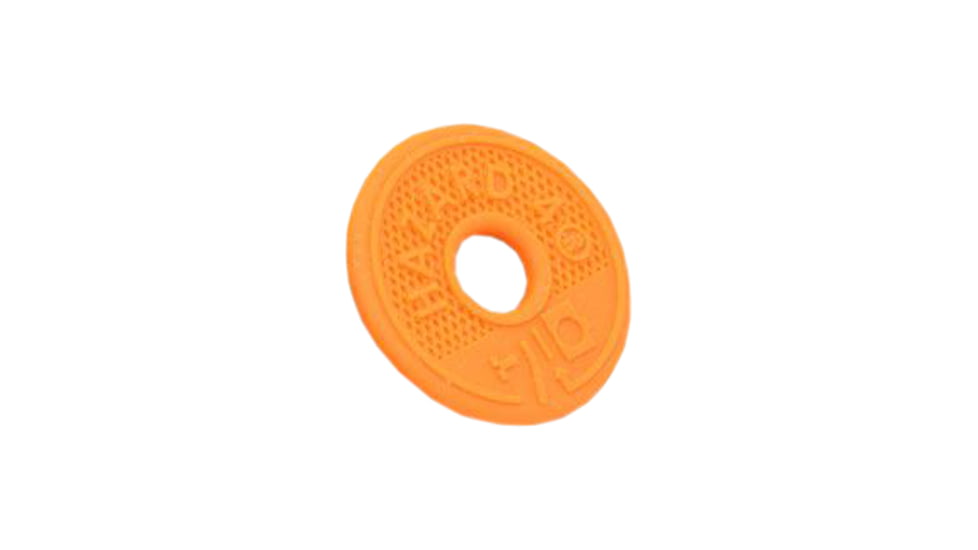 Hazard 4 Replacement Pod-Grip for Photo D-Rings - Set of 2, Orange, ACS-PGP-ORG
