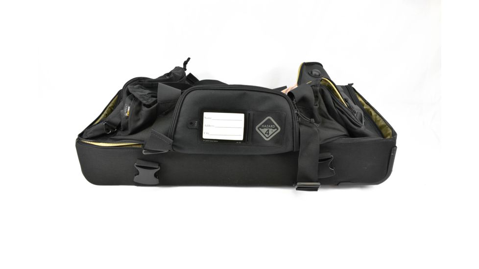 Hazard 4 Shoreleave Rugged Split-Roller Luggage, Black, LUG-SHOR-BLK