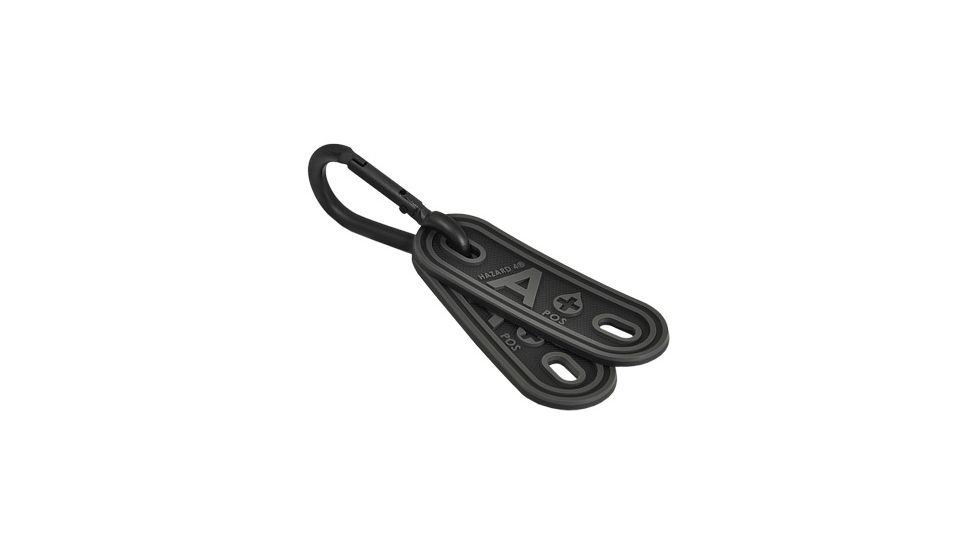 Hazard 4 A+ Blood Type Marker, 2 Pack, Black, PAT-BLD-A-POS-BLK