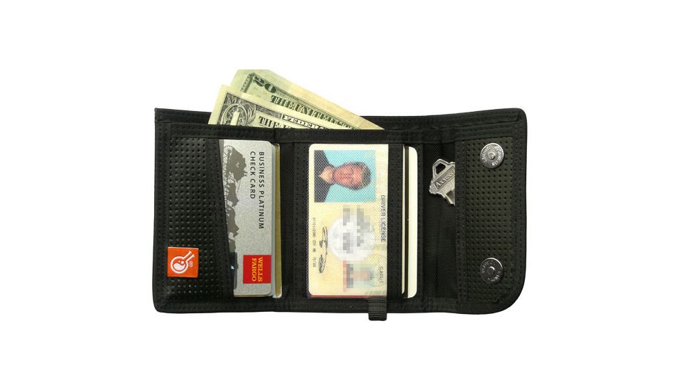 Hazard4 Duo Rewind Lossless Wallet -Leather, Black WLT-DUO-BLK