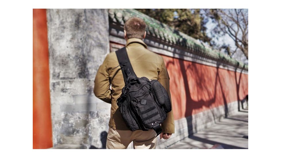 Hazard4 Evac Watson Lumbar-Chest Sling Pack, Black EVC-WATS-BLK