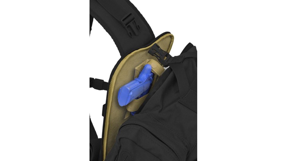 Hazard4 Evac Watson Lumbar-Chest Sling Pack, Black EVC-WATS-BLK