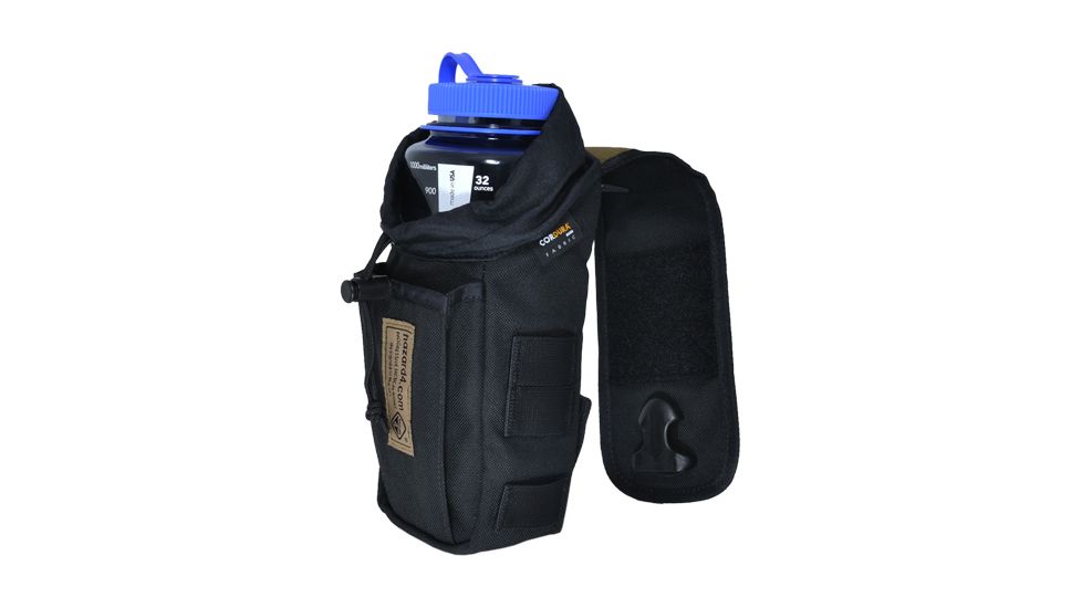 Hazard 4 Flip Bottle/Magazine Pouch, Black, PCH-FLIP-BLK