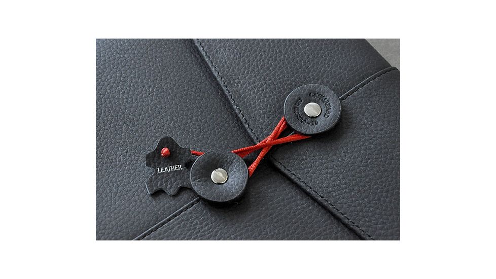 Hazard 4 Manila-11 Leather Sleeve, Black, COM-MLA11-BLK