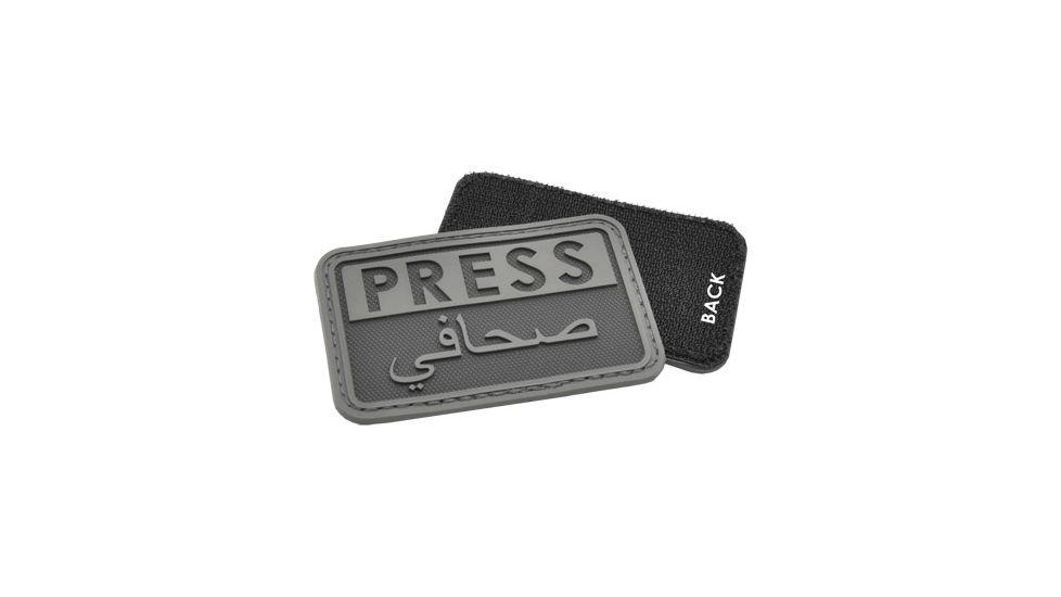 Hazard 4 Press Patch, Black, PAT-PRS-BLK