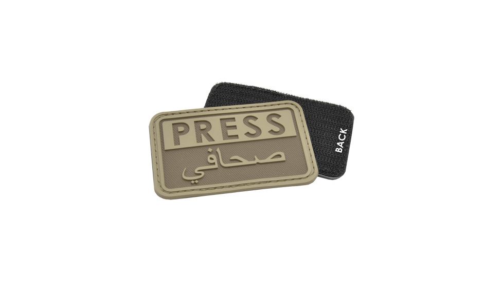 Hazard 4 Press Patch, Coyote, PAT-PRS-CYT