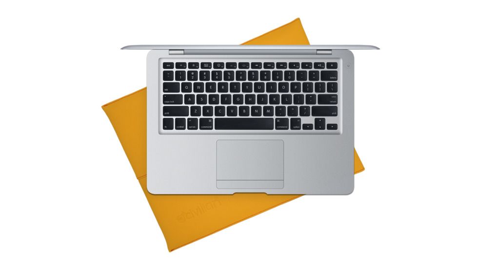 Hazard4 ProManila Leather Sleeve for Mac 15in., Mango COM-PRML15-MGO