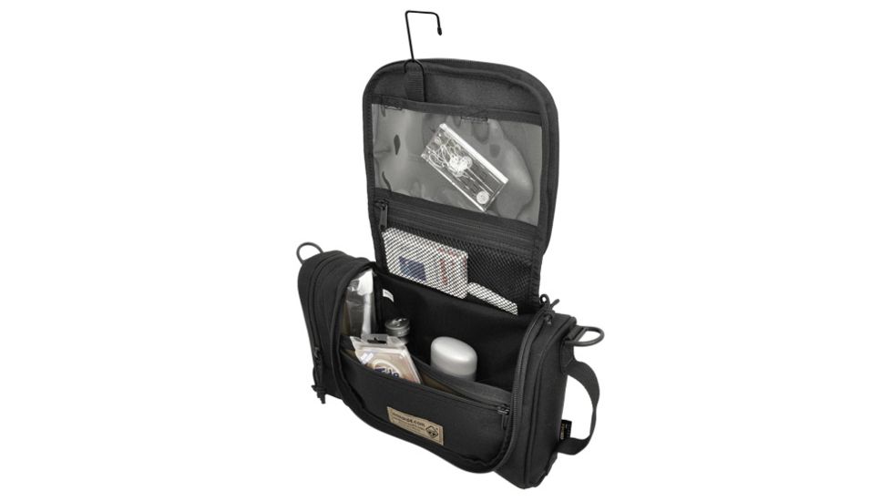 Hazard 4 Reveille Toiletry Bag, Black, RVL-CRD-BLK