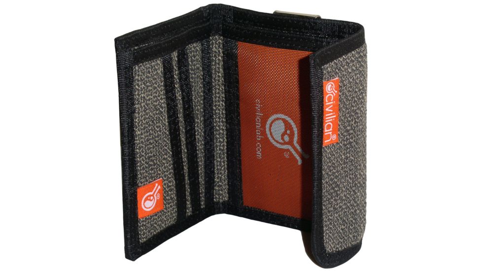Hazard4 Secure Clip Wallet, KEVLAR - Black WLT-CLP-KVR
