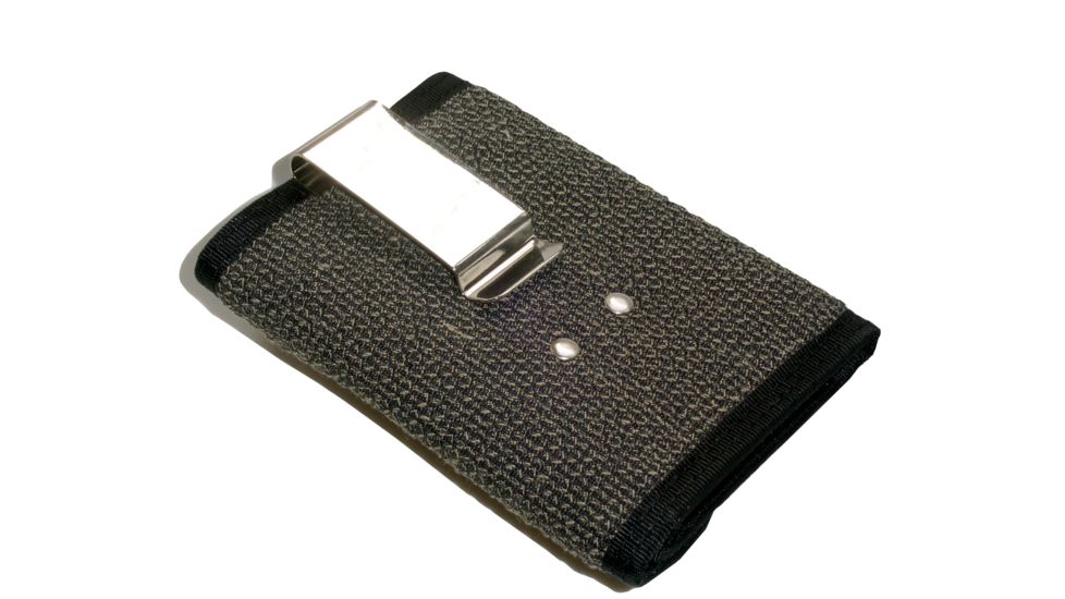 Hazard4 Secure Clip Wallet, KEVLAR - Black WLT-CLP-KVR