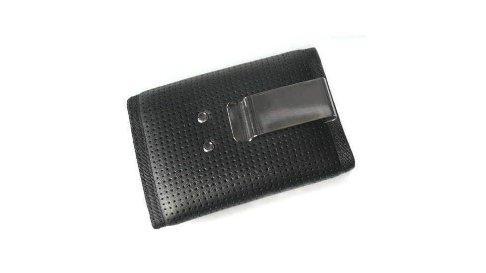 Hazard4 Secure Clip Wallet, Leather - Black WLT-CLP-LTR