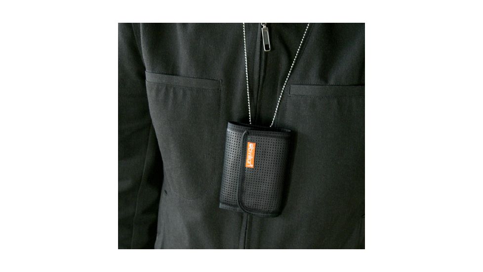 Hazard4 Secure Clip Wallet, Leather - Black WLT-CLP-LTR