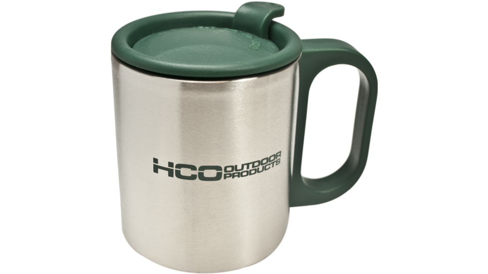 HCO Outdoor Products Taza Gourmet Stainless Steel Coffee Mug w/ Lid COFFEE PROMO