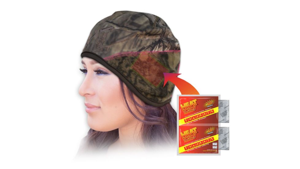 Heat Factory Heated Contour Beanie - Women's, Mossy Oak, One Size 597-MOB