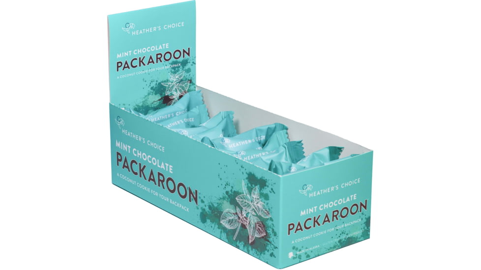 Heather's Choice Mint Chocolate Packaroon, 28g, Gluten Free, Mint Chocolate