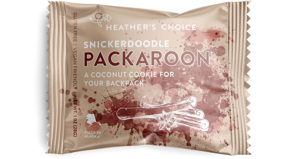 Heather's Choice Snickerdoodle Packaroon, 28g, Gluten Free, Snickerdoodle