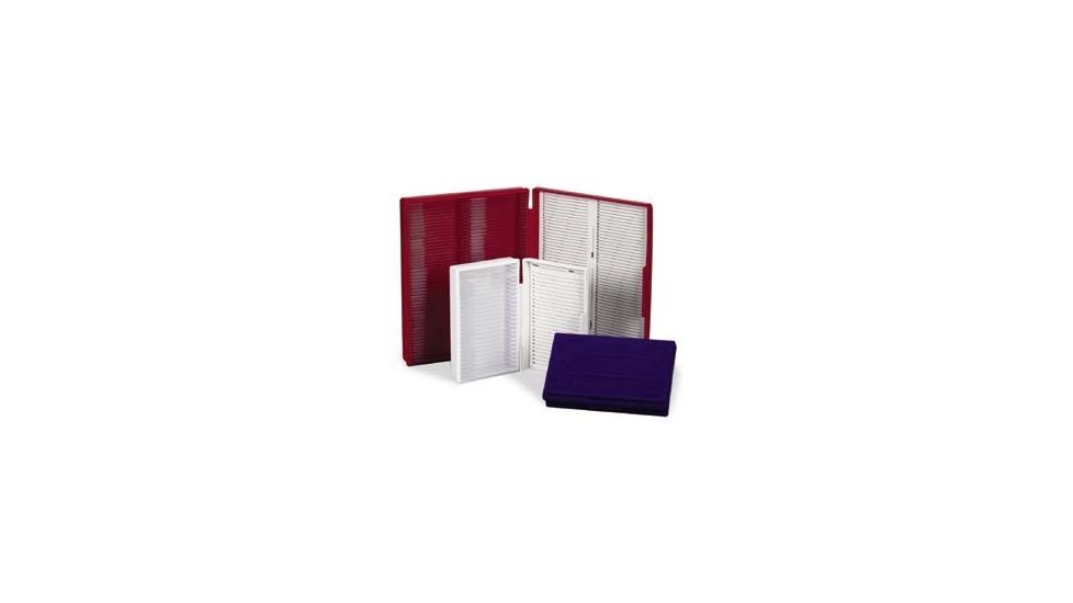 Heathrow Economy Microscope Slide Boxes HSV310021005 100-Place Boxes