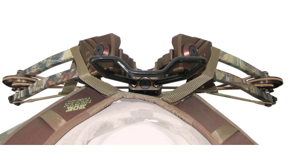Heavy Hauler Outdoor Gear Backpacker Neoprene Sling, w/ hip quiver holster, Brown HH0080