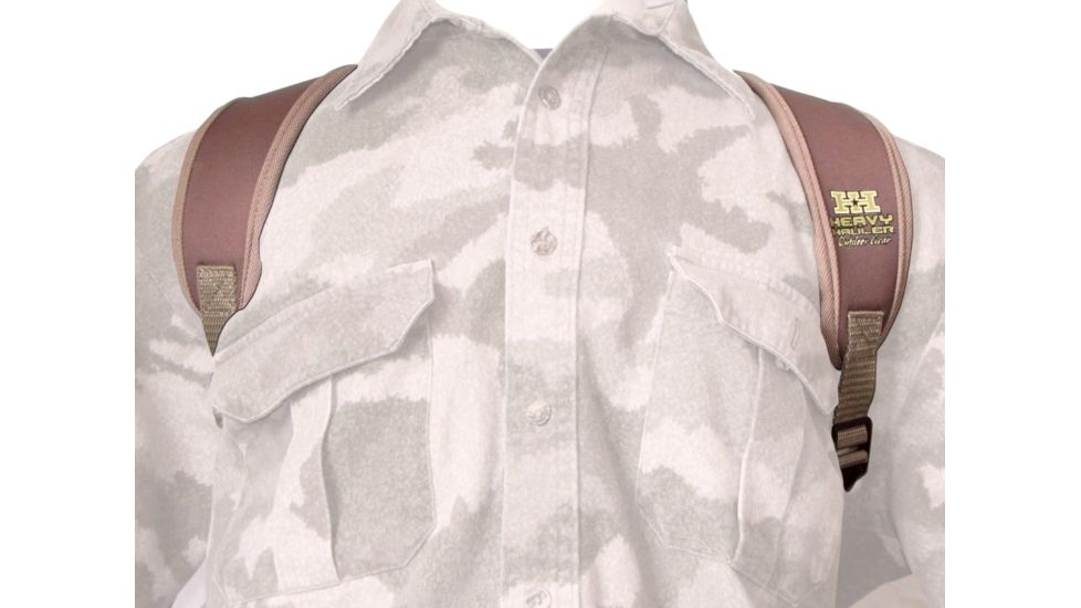 Heavy Hauler Outdoor Gear Backpacker Neoprene Sling, w/ hip quiver holster, Brown HH0080