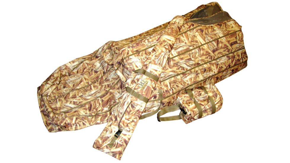 Heavy Hauler Outdoor Gear F3-Full Frame Fowler Layout Blind, Killer Korn Camo, 0114-KILLER KORN with FREE matching matching bag and shotgun case